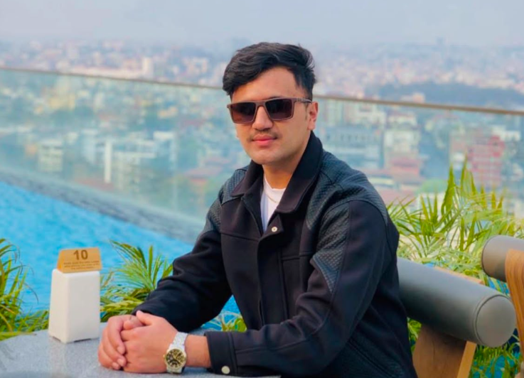 Portrait of Manoj Thapa